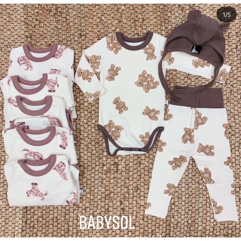 BST GẤU THỎ QUẦN ÁO RỜI PEEKABOO MADE IN KOREA