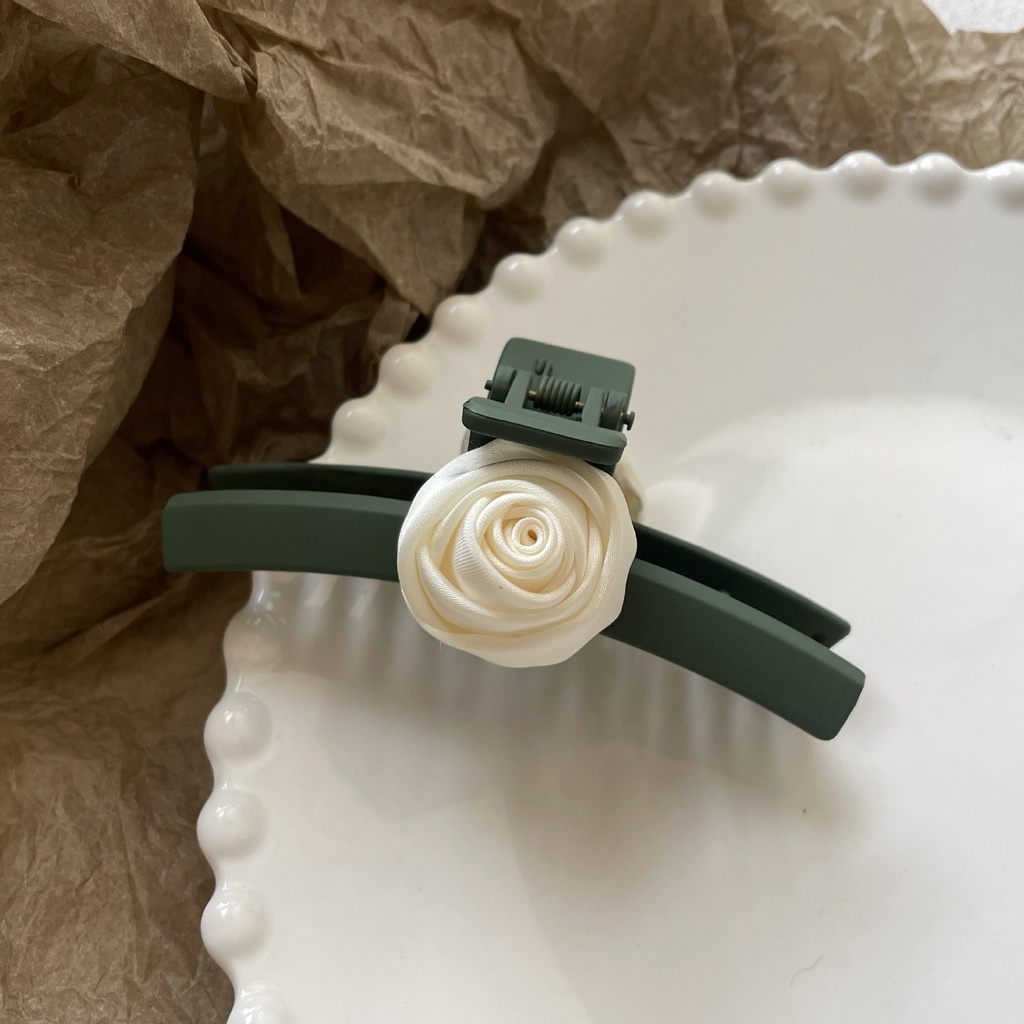 Kẹp TóC HìNh Hoa ĐíNh Kim Cương Giả ThờI Trang Cho Nữ