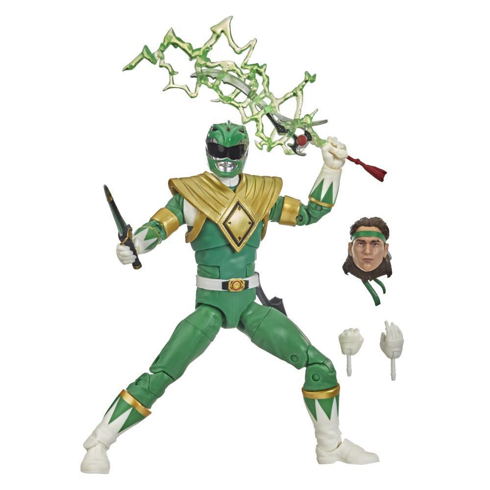 Mô hình nhân vật Hasbro ⚡ Power Rangers Lightning Collection ⚡ 6- inches Mighty Morphin Green Ranger