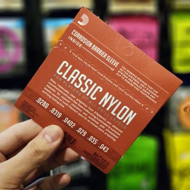 Dây đàn Guitar cổ điển D 'addario EJ-27N EJ27N