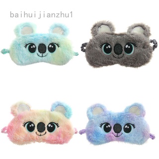 Baihuijianzhu1 xhh95dd mặt nạ che mắt thêu hình gấu koala dễ thương cho bé