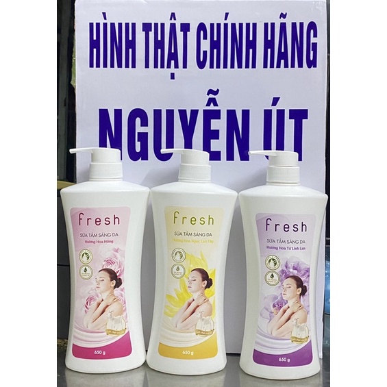 sữa tắm fresh 650g