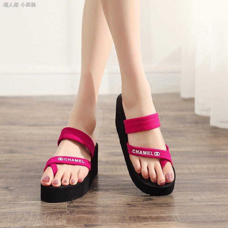 Giày Sandal Đế Dày Thời Trang Mùa Hè Hàn Quốc Dành Cho Nữ 0329