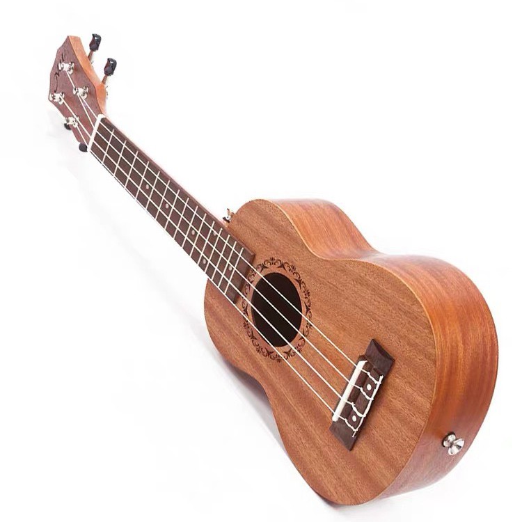 Đàn Ukulele gỗ XOAN ĐÀO ÂM THANH CHUẨN concert (size 23) - tặng phụ kiện JD121