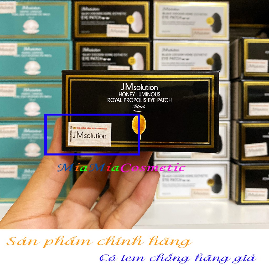 Mặt Nạ Mắt Mật Ong Jm Solution Honey Luminous Royal Propolis Eye Patch Giảm Nhăn Chống Lão Hóa Cấp ẨM