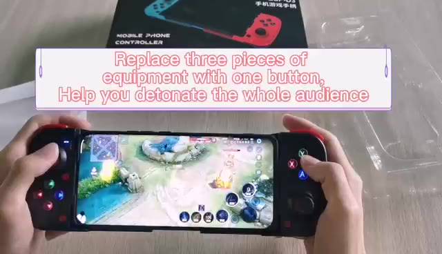 Tay Cầm Chơi Game Không Dây Bluetooth Cho Điện Thoại Android/Iphone Nút Điều Khiển Game Mobile Joystick Chơi Game Cho Ps4 | BigBuy360 - bigbuy360.vn