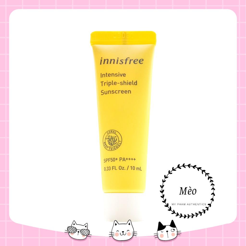 Kem chống nắng Innisfree Triple Shield 10ml