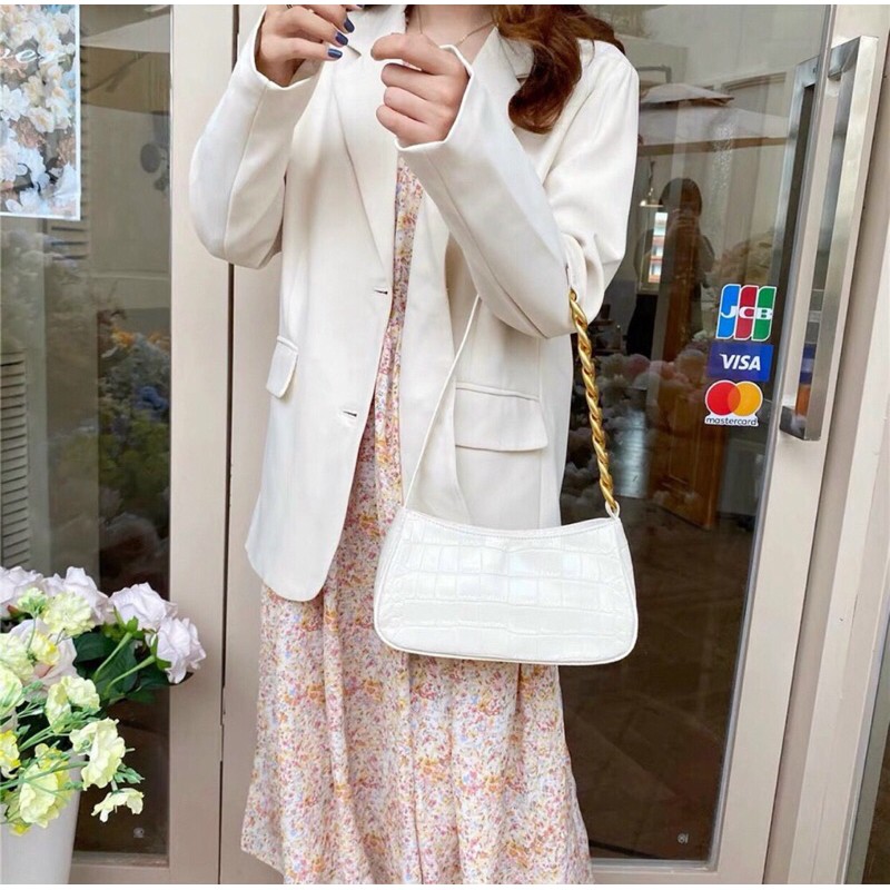 Túi kẹp nách đeo chéo MIZZA đi chơi phong cách Hàn Quốc DC136 | BigBuy360 - bigbuy360.vn