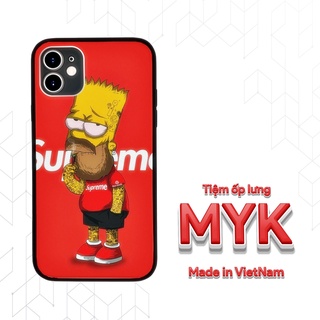 Ốp lưng Simpsons già nua SUPREME hình xăm đầy người cho Iphone 5 6 7 8 Plus 11 12 Pro Max X Xr SUPPOD00018