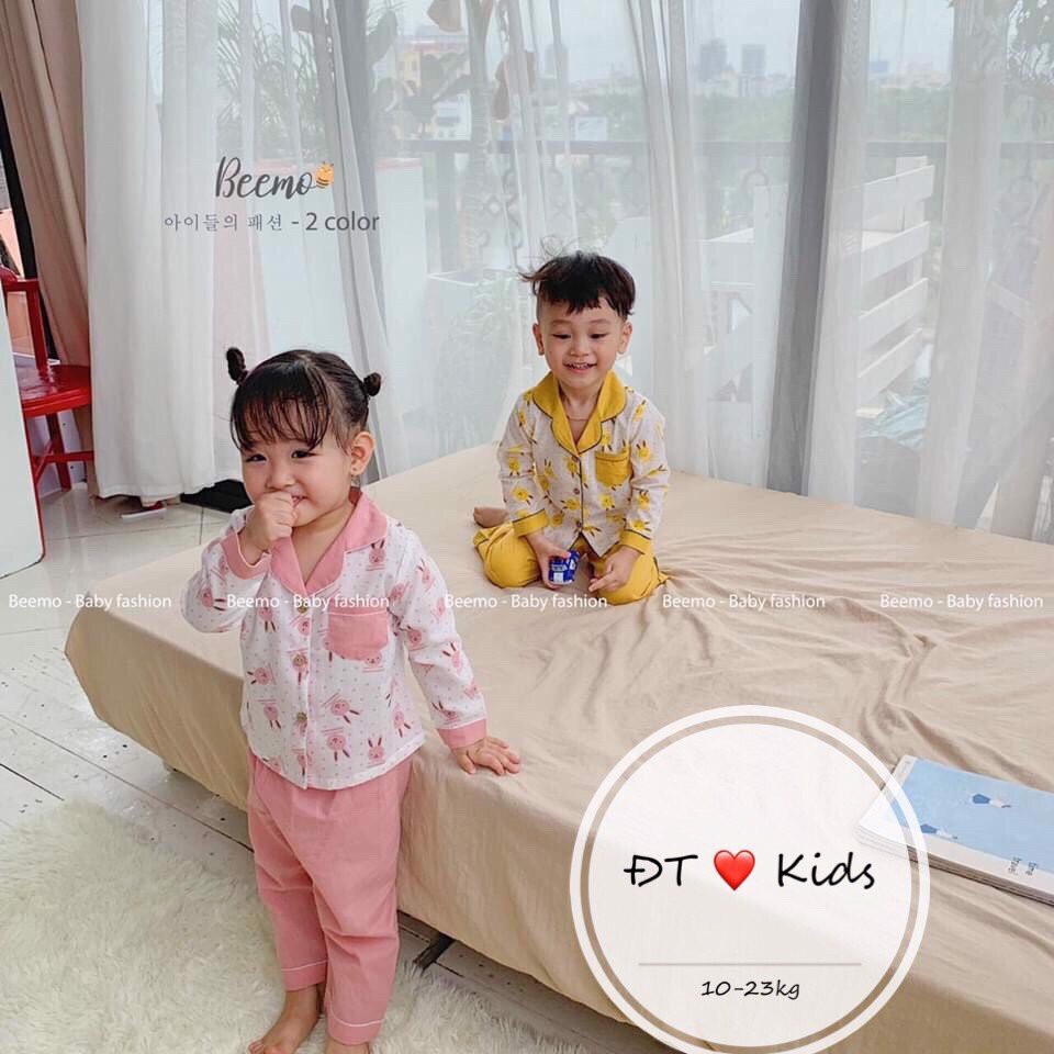 Bộ Pajama lụa cho bé
