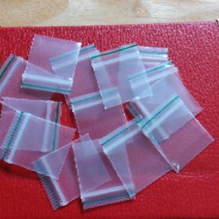 100 chiếc túi zip nhỏ size 2.5x3 dày đẹp