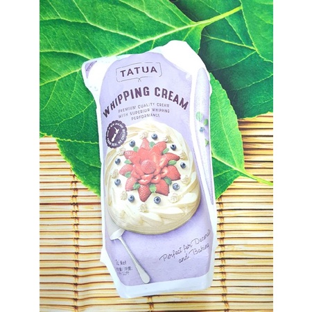 Kem sữa Whipping Cream Tatua 1L ⚡HÀNG CAO CẤP⚡ Kem tươi chuyên dùng cho làm bánh, món tráng miệng, nấu súp