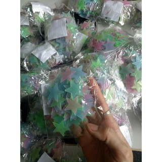 5 stick sao dán dạ quang chỉ 1k
