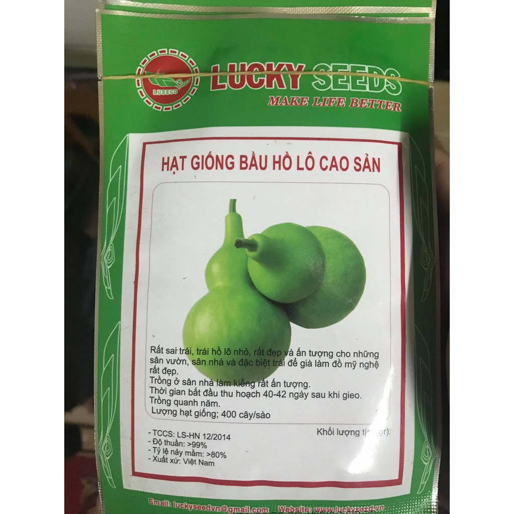 Bầu hồ lô cao sản