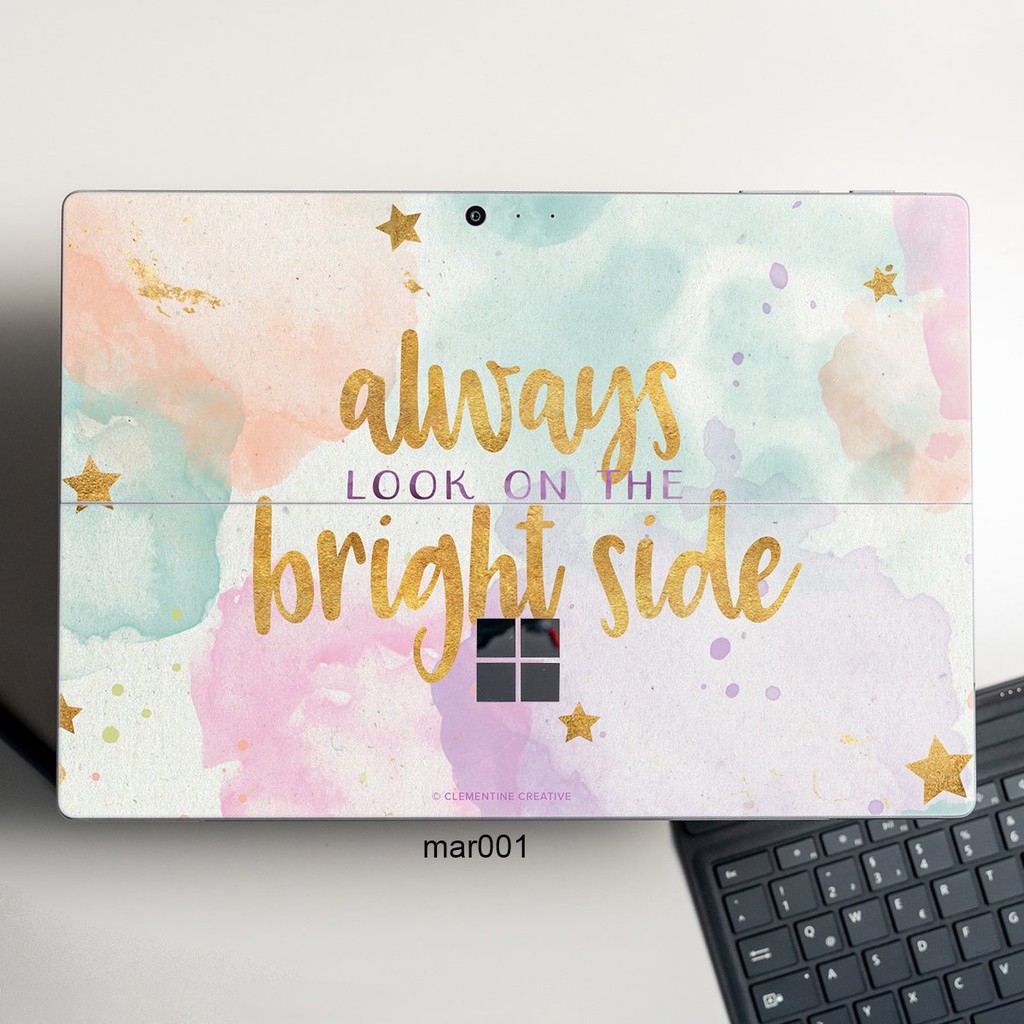 Skin dán hình vân Marble cho Surface 3 2015; Go, Go 2, Go 3; Pro 2 3 4 5 6 7 8 9 X