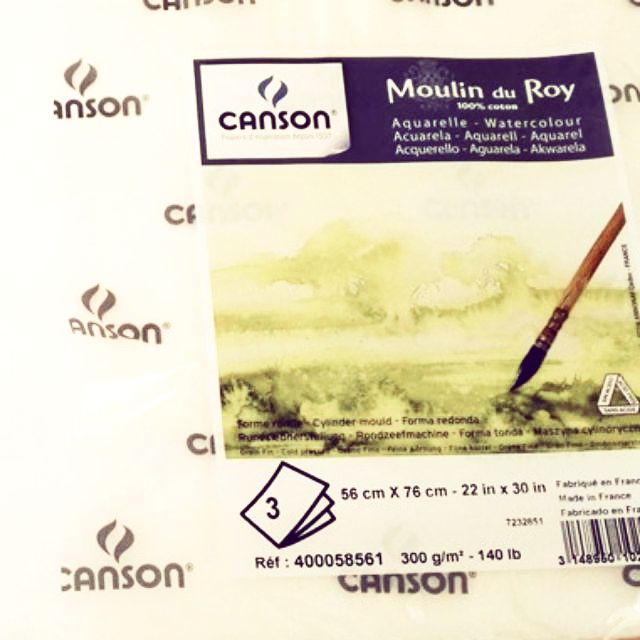 Canson Heritage / Moulin Du Roy / Fontenay 300g size a6/a5/a4 ( đủ size a6 - a1|| xin đọc mô tả để xem kỹ kích thước )