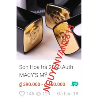 SON HOA TRÀ 627,607,357...AUTH.TEM MACY'S MỸ