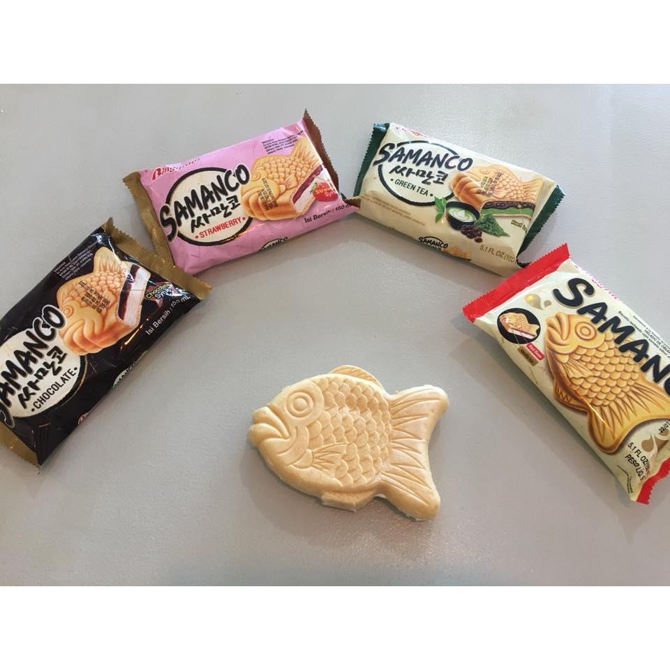 Kem bánh cá Samanco Hàn Quốc các vị