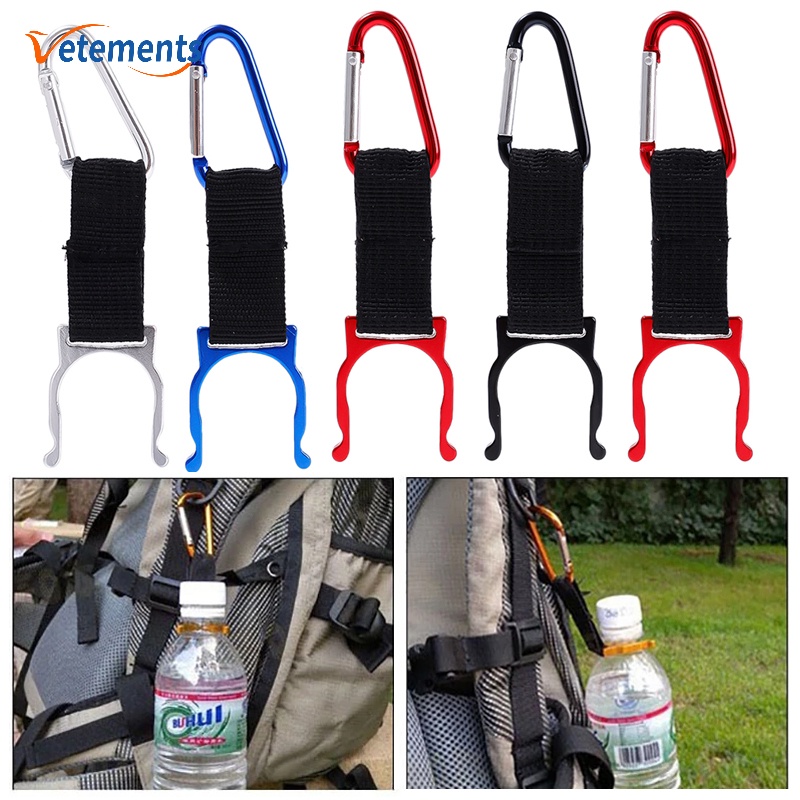 1 Móc Khóa An Toàn Bằng Nhôm Màu Sắc Ngẫu Nhiên Dùng Khi Đi Cắm Trại