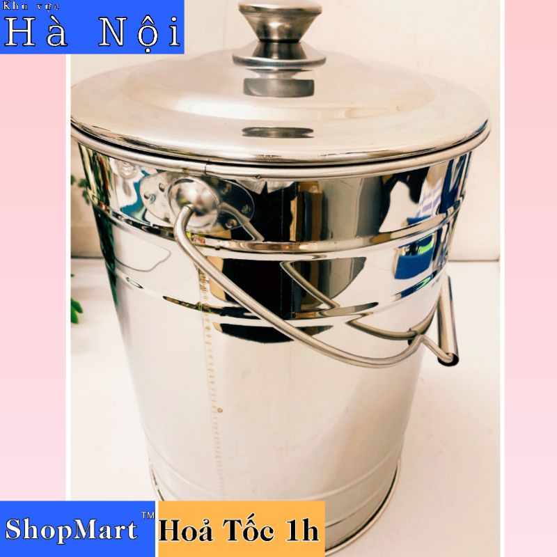 Bình nước inox SUS304 VIETCOOK loại 10 lít 15 lít 20 lít 25 lít có vòi và không vòi