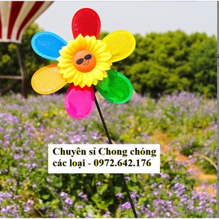Chong chóng hoa hướng dương ông mặt trời - đồ chơi an toàn cho bé