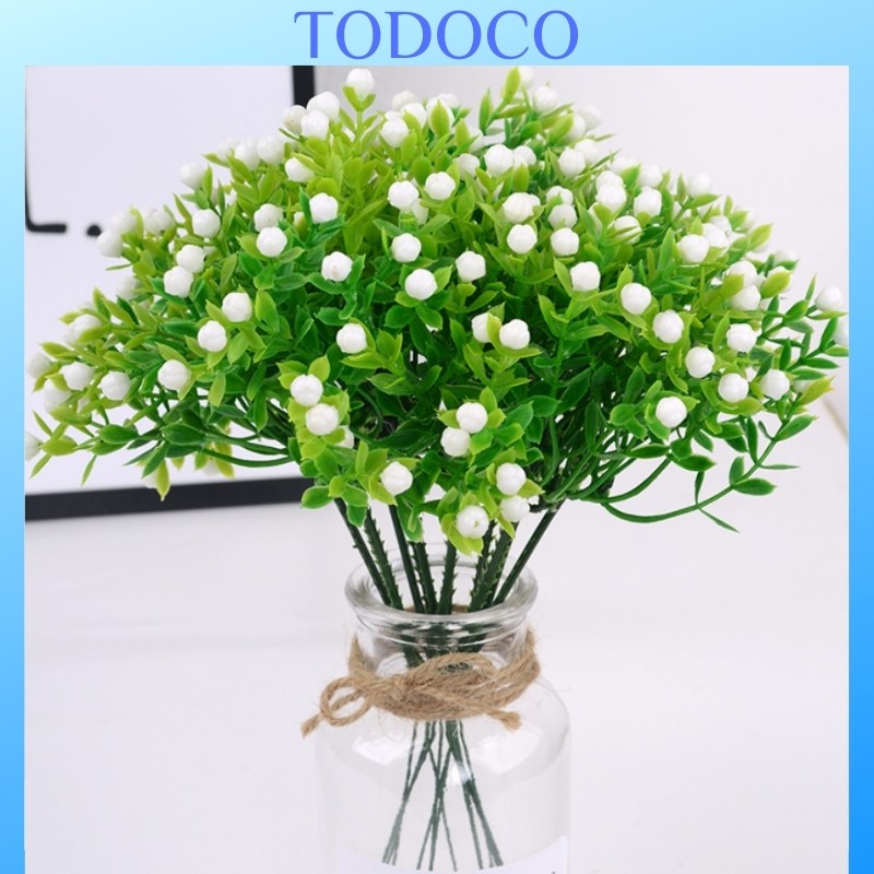 Hoa chiêm điểm Bông giả cao cấp trang trí decor phòng khách chụp ảnh  TODOCO H17