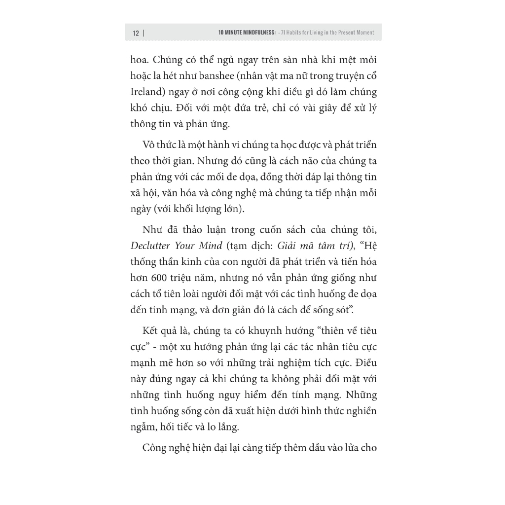 Sách - 10 Phút Tĩnh Tâm - 71 Thói Quen Cân Bằng Cuộc Sống Hiện Đại