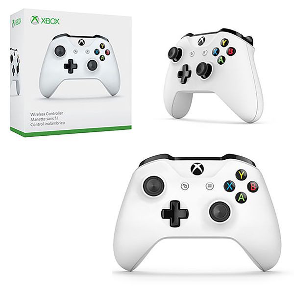 Tay cầm XBOX ONE S màu đen và trắng CHÍNH HÃNG Microsoft | Tay cầm chơi game skin các CLB bóng đá | BigBuy360 - bigbuy360.vn