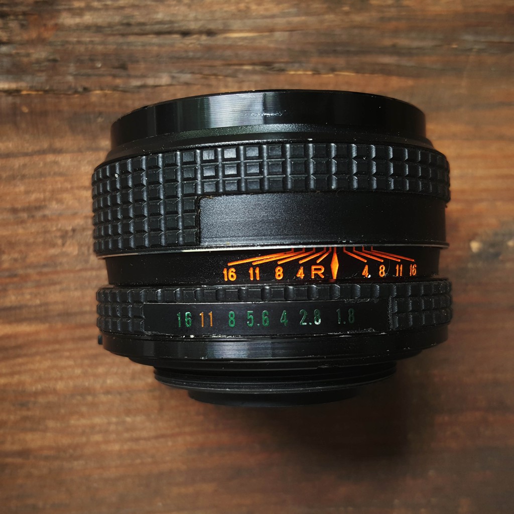 Ống kính MF - Petri 55mm f1.8 CC Auto ngàm m42