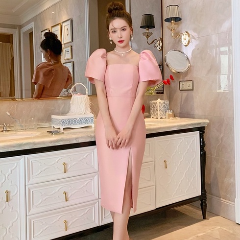 VÁY BODY DÀI TAY LỒNG ĐÈN (V1262)