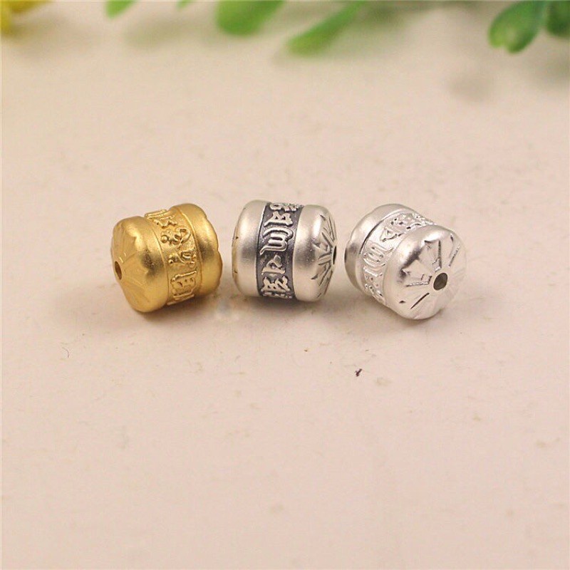[GIÁ BUÔN] Charm trụ lục chú bạc cao cấp - Hàng bạc loại 1 siêu đẹp PH645