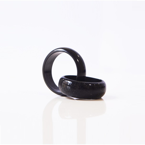 Ảo thuật nhẫn Odyssey xuyên ngón tay hàng nhập khẩu chất lượng cao su tốt nhẫn kim loại (có hướng dẫn)