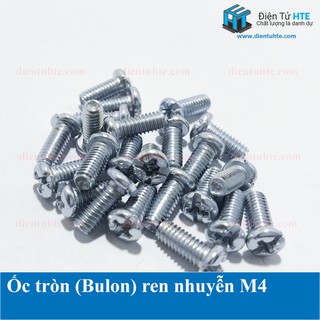 Ốc tròn ren nhuyễn M4