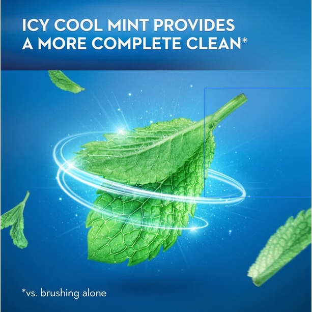 Túi Cung Tăm Xỉa Răng Chỉ Nha Khoa Oral-B Complete Icy Cool Mint Teeth Flossing Picks 30 Cây/1 Gói Vị Bạc Hà