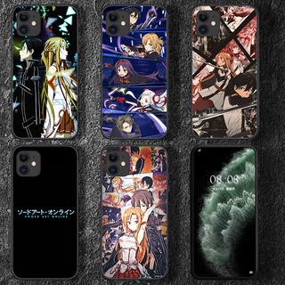 Ốp điện thoại TPU mềm 114YPJ anime Sword Art Online cho Samsung A03S A10 A10S A20 A30 A20S A30S A40S A50 A50S