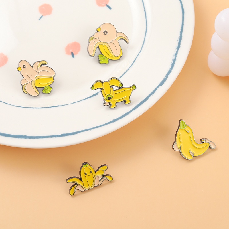 Ghim Cài Áo Hình Trái Cây Thời Trang Nữ Tính