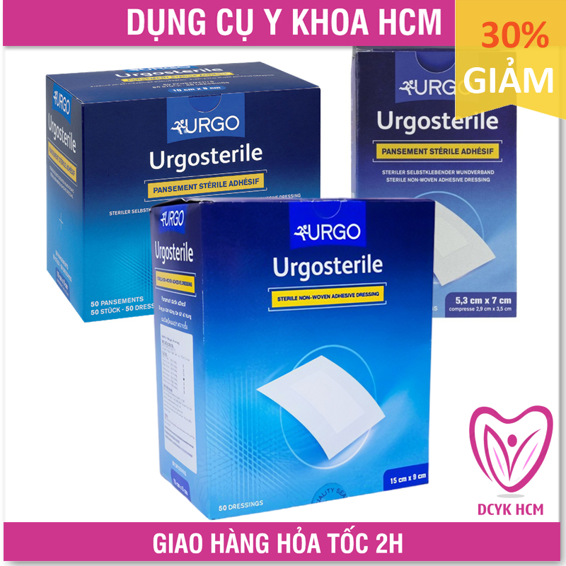 ⚡Now+Grab⚡| Băng Keo Y tế Có Gạc Vô Trùng: Urgosterile - P0145