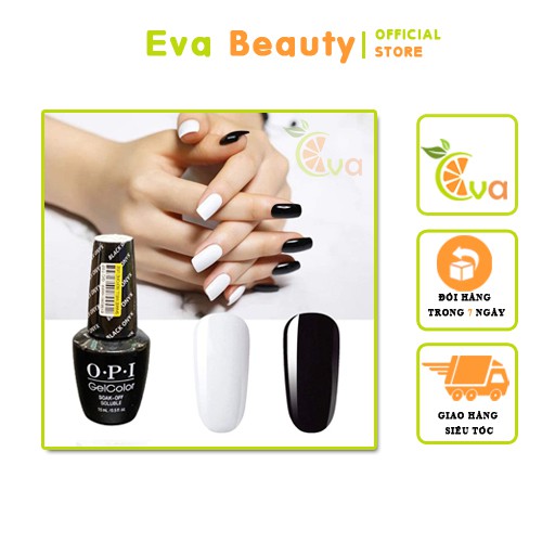 Sơn móng tay màu đen - sơn gel opi phổ biến thợ nail nào cũng cần