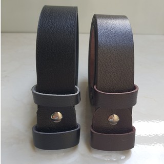 [Dây Lưng] Dây lưng da nguyên miếng - Dây Bấm Lỗ Sẵn( Không Mặt) -  Đai cài dùng cho mặt khóa Kim