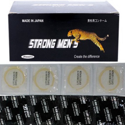 [SALE SẬP SÀN] Combo 3 Hộp Bcs Strong Men's – Dòng Bcs Gân Gai Tăng Khoái Cảm, Thỏa Mãn Cực Sung Sướng (Hàng Chính Hãng)