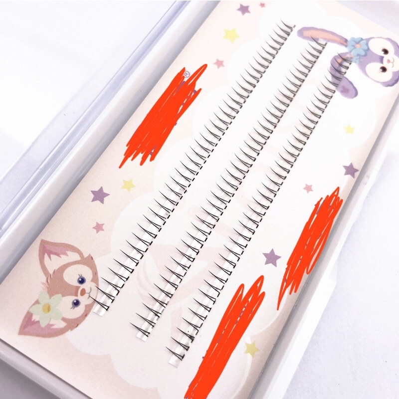 RyoCiliaM5- Lông mi dưới chữ V tự nhiên , mix 3 size 5-6-7mm , hàng siêu hottrend