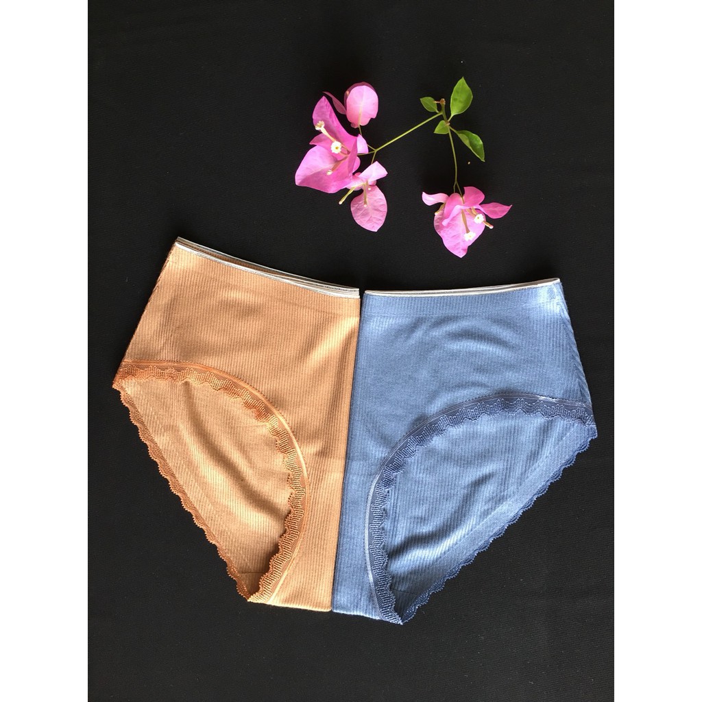 Quần lót nữ cạp cao cotton không đường may | BigBuy360 - bigbuy360.vn