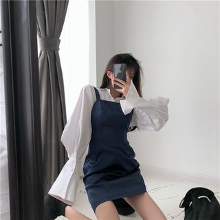 Yếm xanh đen báic (ko kèm áo) (+hình thật)