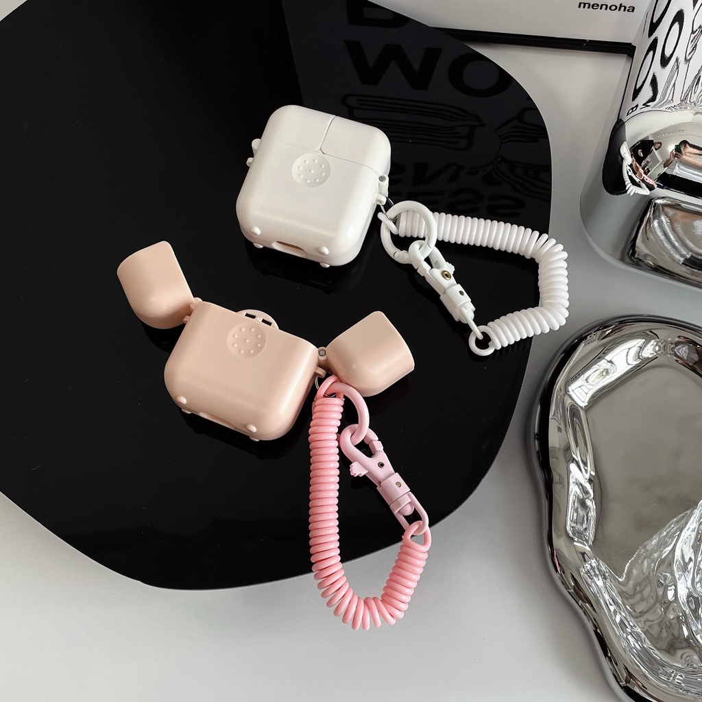 Vỏ Bảo Vệ Hộp Sạc Tai Nghe Bluetooth Airpods 1 / 2 3 Pro 2021 Bằng Silicon Chống Trầy Xước