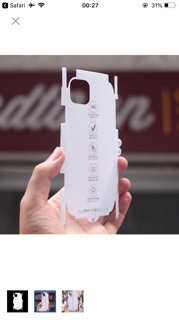 [Sỉ=Lẻ] Dán ppf Dẻo Full lưng viền iphone 11 Pro,11 Pro Max,11