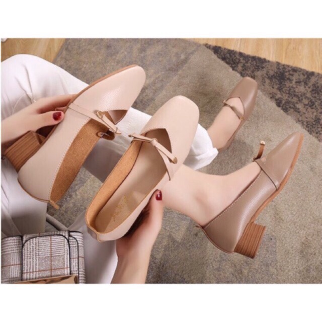 GIÀY BÚP BÊ 3 PHÂN NƠ NGANG KÈM HỘP C15 | BigBuy360 - bigbuy360.vn