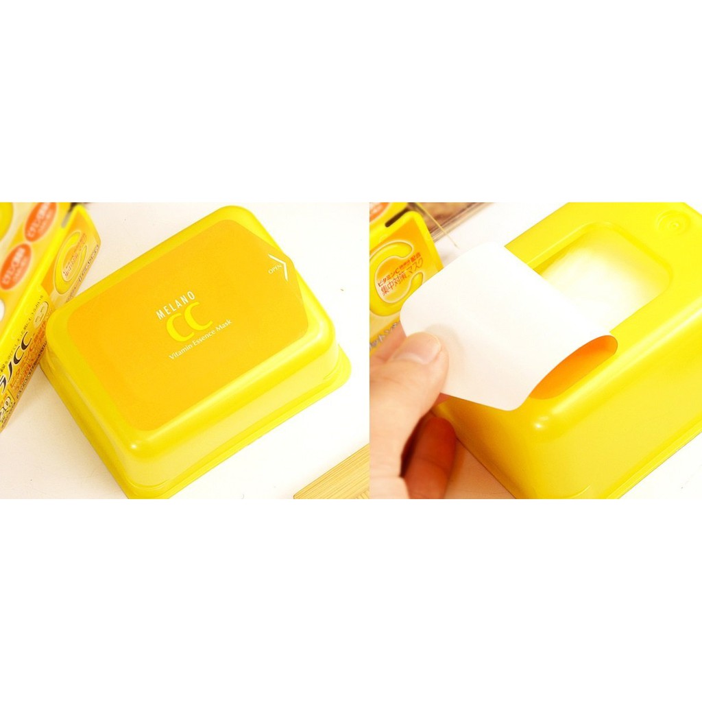 MẶT NẠ TRẮNG DA MELANO CC ( 20 MIẾNG)