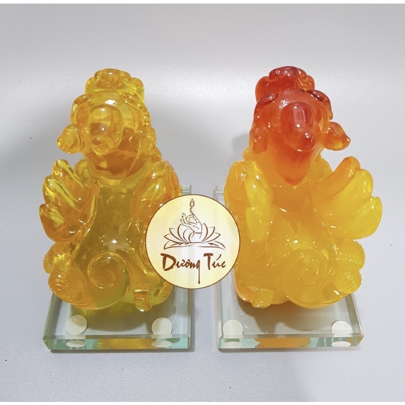 Tượng Tỳ Hưu Phong Thuỷ Đế Kiếng (1 cặp)