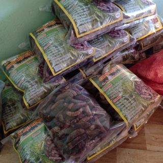 Chuối hột rừng nguyên trái sấy thơm 1kg