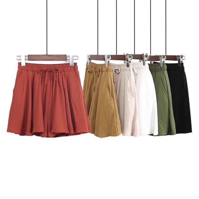 Quần short đũi nơ (ib chọn màu )